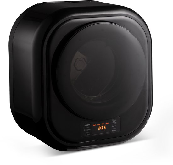 Evolar Mini Wasmachine met Droger - Zwart van Merkloos