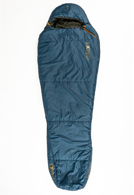 Exped Deepsleep 0°C - LW - Left - Ocean blauw / Moraine bruin van Exped