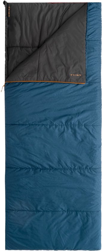 Exped Megasleep Uno - Burgundy rood / Deepsea blauw / Moraine bruin van Exped