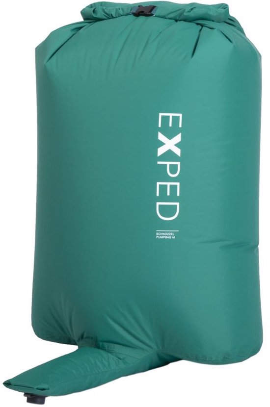 Exped Schnozzel Pumpbag Pomp Luchtbedpomp Groen M van Merkloos