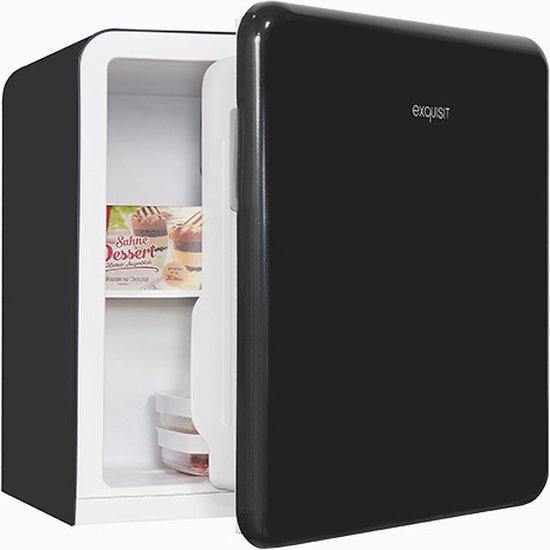 Exquisit CKB45-0-031F - Mini-koelkast - Zwart