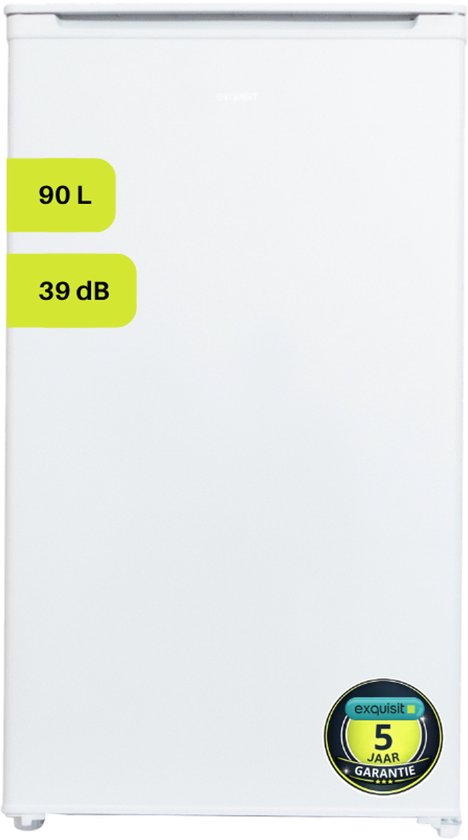 Exquisit KS116-0-041EW - Tafelmodel Koelkast - 5 Jaar Garantie - Met vriesvak - Wit van Exquisit