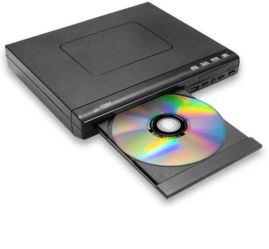 Externe USB 3.0 cd/dvd-brander, ondersteunt 1080p-resolutie, geschikt voor laptops, zwart, inclusief afstandsbediening, USB multi-zone interface en HDMI/AV-kabel. van Merkloos