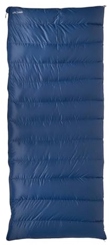 Extra Brede Donzen Slaapzak - 220 x 100 cm, Geschikt voor 3 Seizoenen met Comfort Temperatuur tot 0°C van LOWLAND OUTDOOR