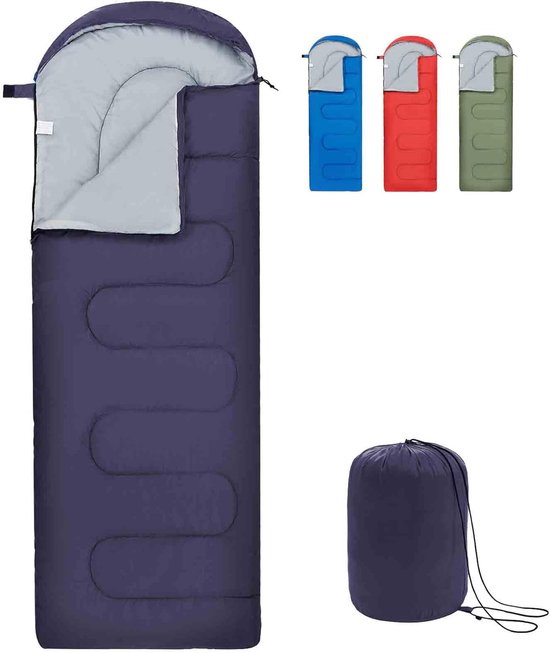 Famanu - Donkerblauwe Slaapzak 0.95 kg