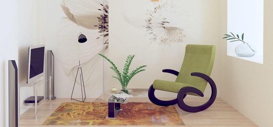 Fauteuil - Relaxstoel - Ontspannen Zitten - Anatomische Vorm - 100 kg Belasting - Licht Beige