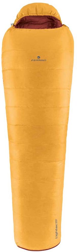 Ferrino Sleepingbag Lightech 1400 Duvet Rds Down Slaapzak Oranje Long Man,Vrouw van Merkloos