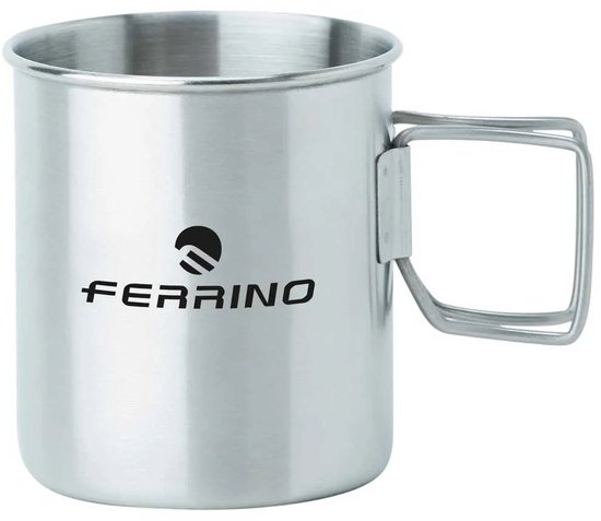 Ferrino Stainless Steel Mok Grijs