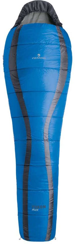 Ferrino Yukon Plus Slaapzak Blauw Long / Left Zipper van Merkloos