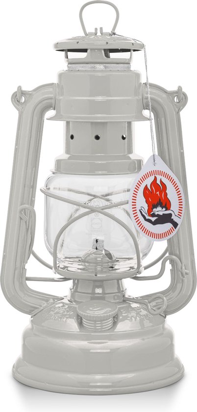 Feuerhand Stormlantaarn Baby special 276 - Beige - 13.5x15x26.5cm - Modern van Feuerhand