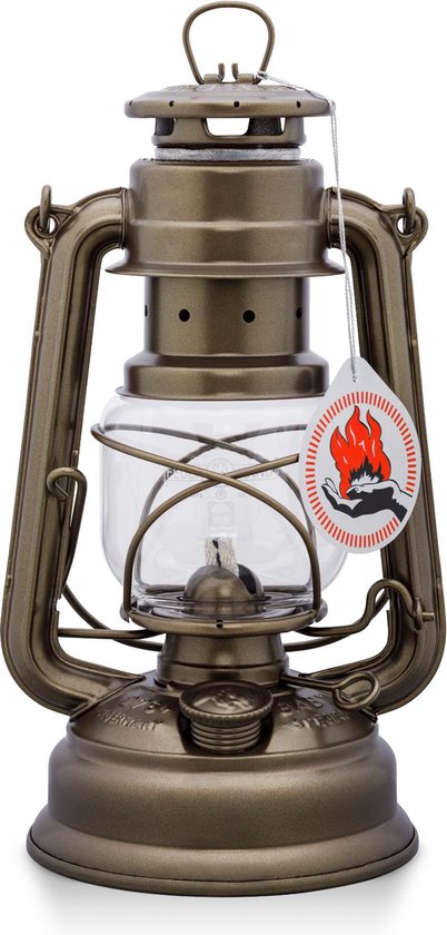 Feuerhand Stormlantaarn Baby special 276 - Brons - 13.5x15x26.5cm - Modern