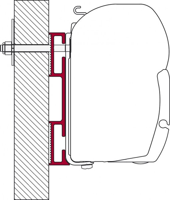 Fiamma Adapter D F45 van Fiamma