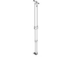Fiamma left support leg CS225/F35220 05-07 van Fiamma
