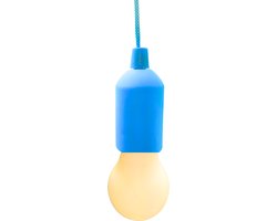 Fienosa Treklamp - Hanglamp - Camping lamp - LED - Blauw - Kerstcadeau - Hanglamp Batterij - Nachtlamp Kinderen - Campinglampen - Tentlamp - Kampeerlamp - NIET INBEGREPEN aaa batterijen- Warm wit licht -Tuinverlichting - Feestverlichting van Fienosa