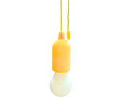 Fienosa Treklamp - Hanglamp - Camping lamp - LED - Geel - Hanglamp Batterij - Kerstcadeau - Nachtlamp Kinderen - Campinglampen - Tentlamp - Kampeerlamp - NIET INBEGREPEN aaa batterijen- Warm wit licht -Tuinverlichting - Feestverlichting van Fienosa