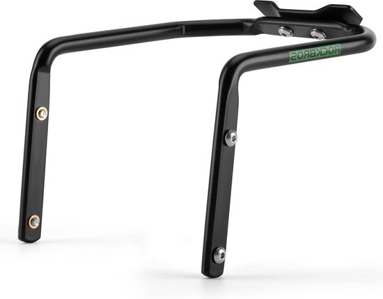 Fiets Zadeltas Stabilizer Anti-Shake Ondersteuning Houder - Waterdichte Aluminium Waterfles Houder Beugel Zwart van ROCKBROS