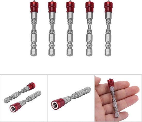 Fietsband Reparatie Kit - Bandenplak Set - Band Lek Repareren - Zonder Lijm - 10 Stuks - Rood