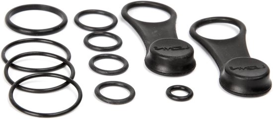 Fietsband Reparatiekit - Bandenplakset - Fietsbanden Repareren - Compact Ontwerp - 12 cm Lengte - Zwart