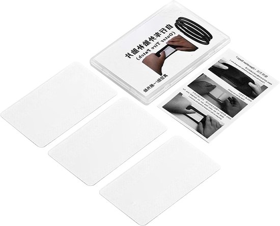 Fietsband reparatieset - Lekke banden - Onderweg herstellen - Gereedschapsloze plakker - Compact ontwerp - Niet gespecificeerd