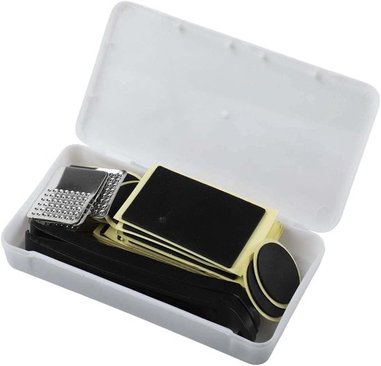 Fietsbanden reparatieset - Lekke band kit - Onderweg repareren - Voorgelijmde patches - 12 x 7 x 2 cm