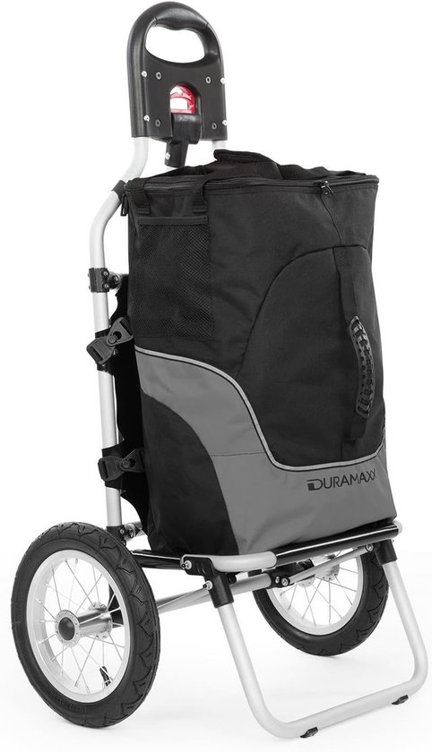 Fietskar Trolley met Aansluitklemmen en 12 Inch Luchtbanden voor Maximaal 20 kg van Vidaxl