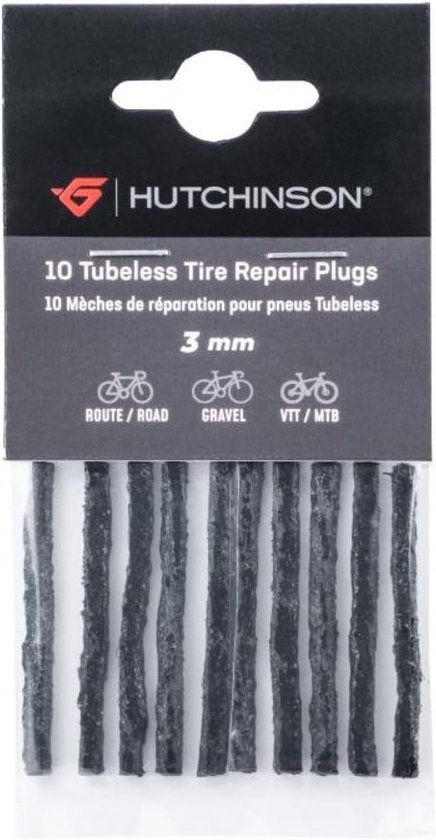 Fietsreparatieset - Tubeless pluggen - Banden repareren - Anti-lek technologie - 3mm diameter van Merkloos
