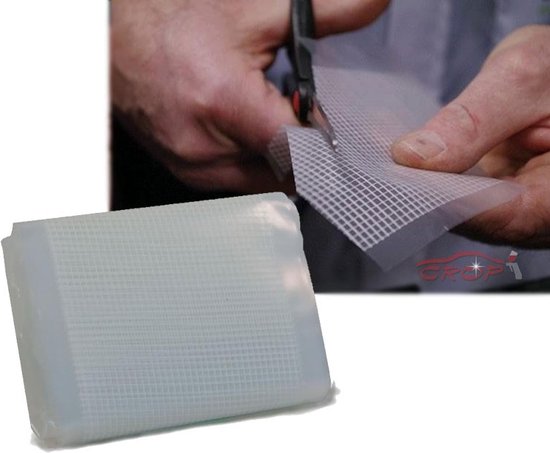 FINIXA Versterkingsmat Kunststofreparatie 12cm x 3,6 mtr van FINIXA
