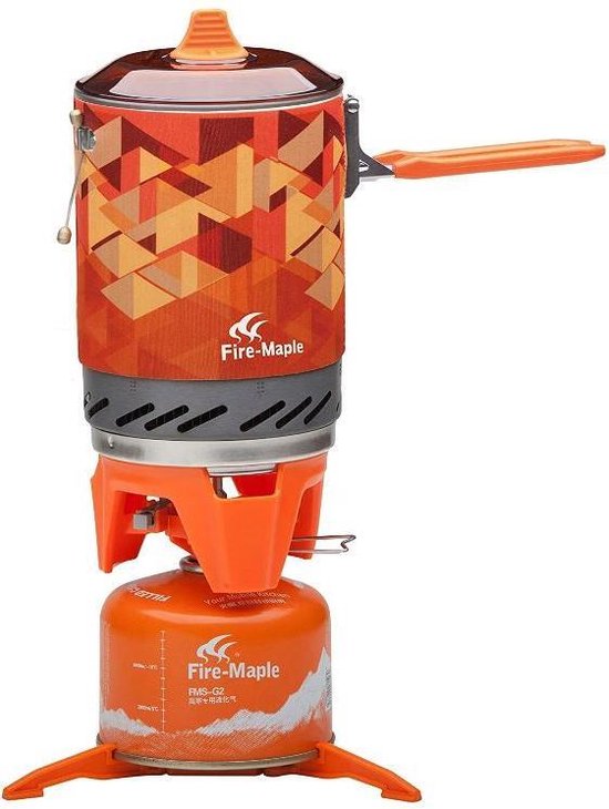Fire-maple Kooktoestel Star X2 Compact Volume 1 Liter Oranje van Merkloos