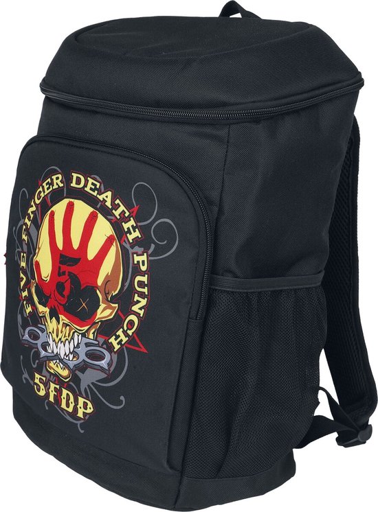 Five Finger Death Punch Cooling Backpack - Knucklehead Unisex Koeltas - zwart - Standard van Rock Off