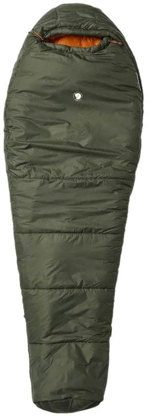 Fjällräven Abisko Three Seasons Slaapzak Groen Regular / Right van Merkloos