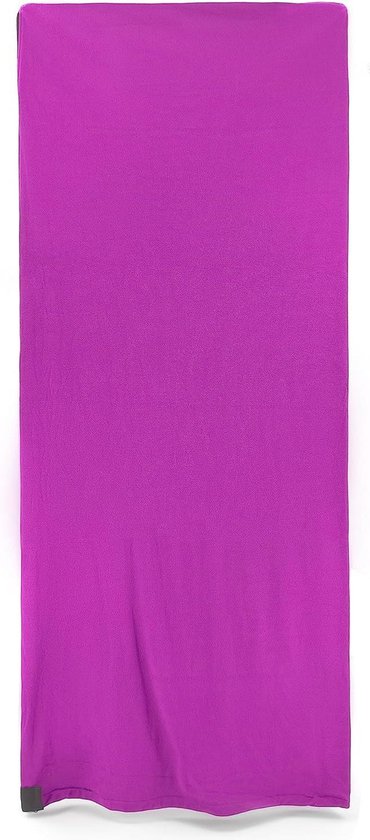 Fleece slaapzak - deken voor wandelen en camping (paars 180x80cm) van Orange85