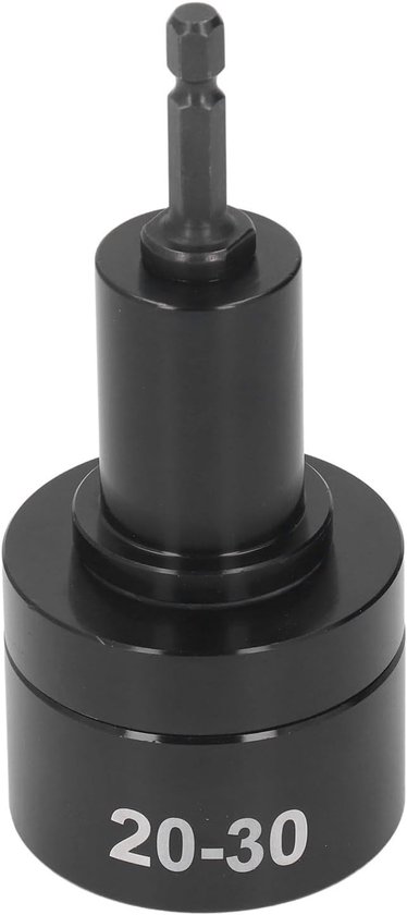 Fles Capper, 20-30mm Diameter Lichtgewicht Metalen Rubberen Constructie Fles Capping Machine Elektrische Capping Machinekop met Innerlijke Siliconen Pad voor Thuis Brouwen Bierflessen