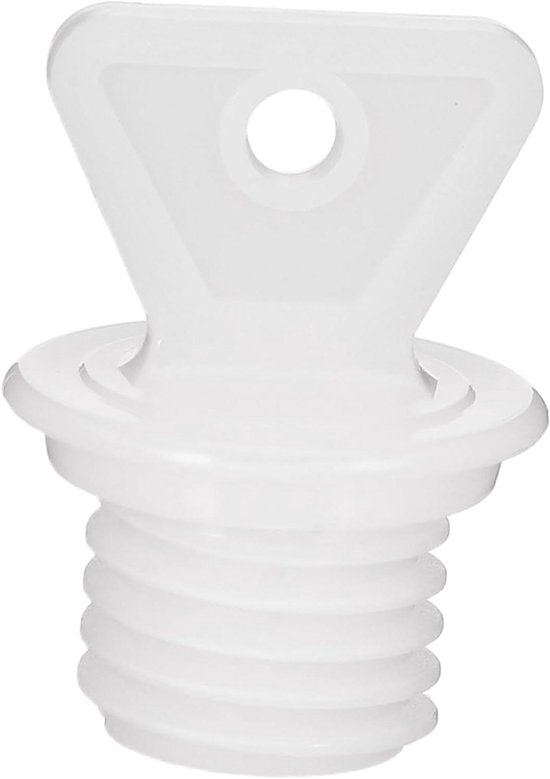 Fles Dop - Stopver - Waterzak Sluiten - Lekvrij Ontwerp - 4.5 cm - Wit