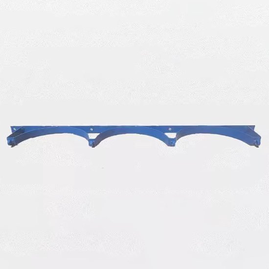 Fleshouder - Flessenrek - Flessen Opbergen - Wandmontage - 8-40 Liter - Zilver