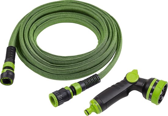 Flexibele tuinslang 75-15m - Incl. multifunctionele sproeikop - Duurzaam - Geen verdraaien of knopen - Tuinirrigatie - Werkzeyt van Flex