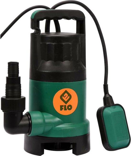 FLO Serie - Dompelpomp voor Vuile Wateren - Automatische Vlotterschakelaar - 900W van Merkloos