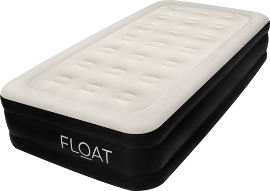 FLOAT - Eenpersoons luchtbed met ingebouwde elektrische pomp - 191x99x38 cm - Zelfopblazend 1 persoons luchtmatras - Logeerbed Twin - NimbusRest van Merkloos