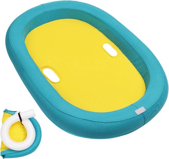 Float Raft - 120 cm Lichtgewicht Lekvrije Swimmin, Lichtgewicht Lekvrije Honden Floatt Mat, Duurzaam Outdoor Water Speelgoed | Drijvend Accessoire Tuin Rivier Yard Zwembad Fun Huisdieren Veiligheid
