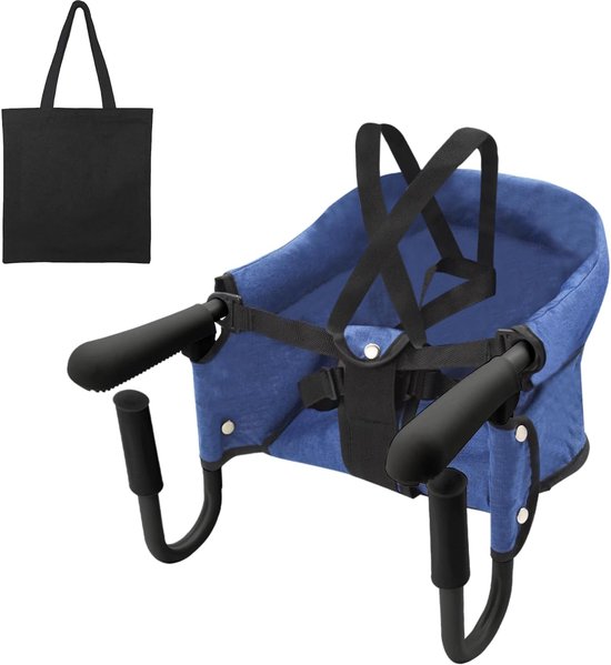 Foldable Baby Hook on Chair, Quick Table Chair, Removable Seat Cushion for Kids, Portable and Folding Dining Chairs - ShopVlot
