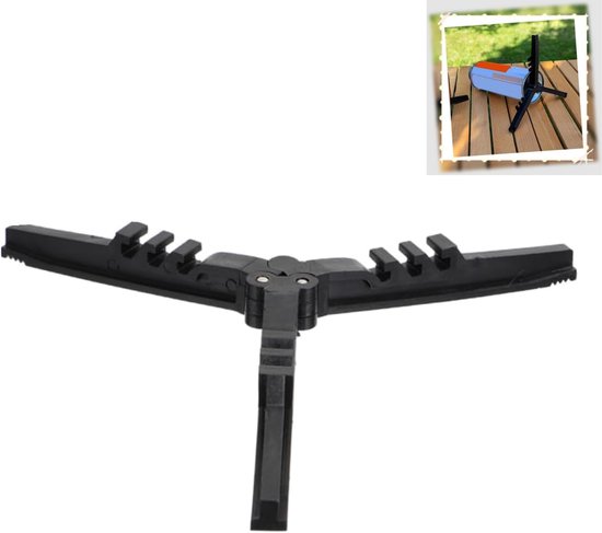 Foldable Gas Tank Stand - Outdoor Stove Tripod - Gas Tank Stand - Camping - Hiking - Picnic - Keuken van Odoland