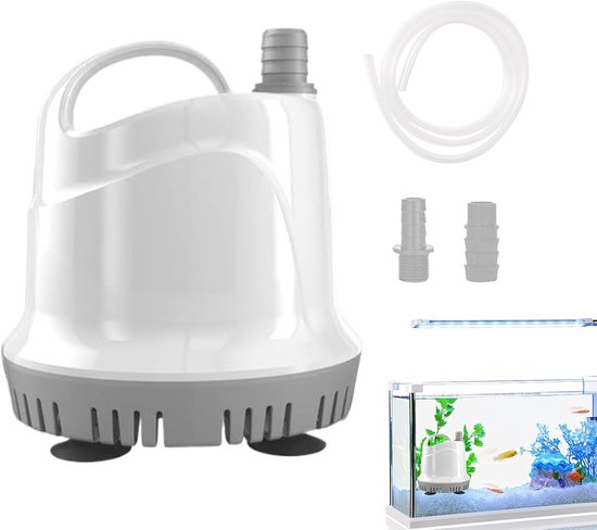 Fonteinpomp - Waterpomp Stil - Aquarium Vijver - Compact Ontwerp - 8x7x9 cm