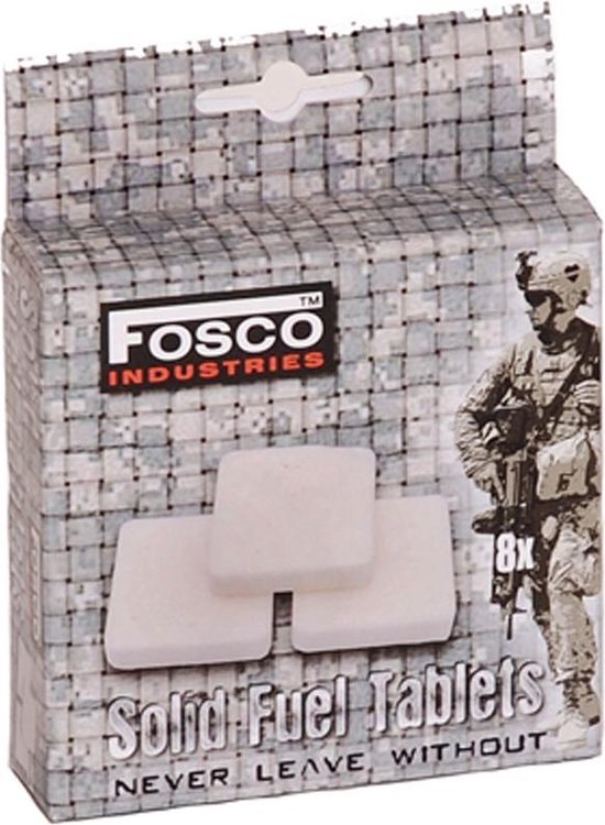 Fosco Brandstof Tabletten- Voor Kooktoestel  - 8 Stuks van Fosco