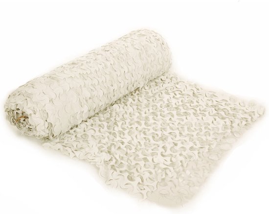 Fosco Camonet Camouflagenet per meter snow camo van Fosco