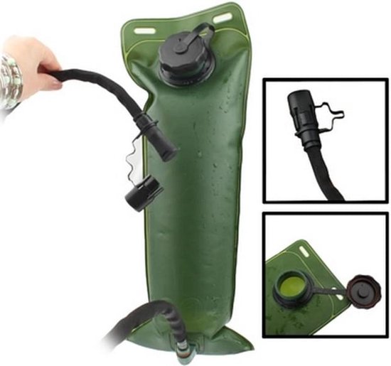 Fosco Drinkzak - Groen - 3L van Fosco