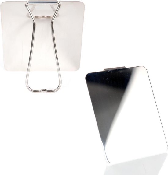 Fosco Kampeer Spiegel - 12 x 9 cm - Inklapbaar van Fosco