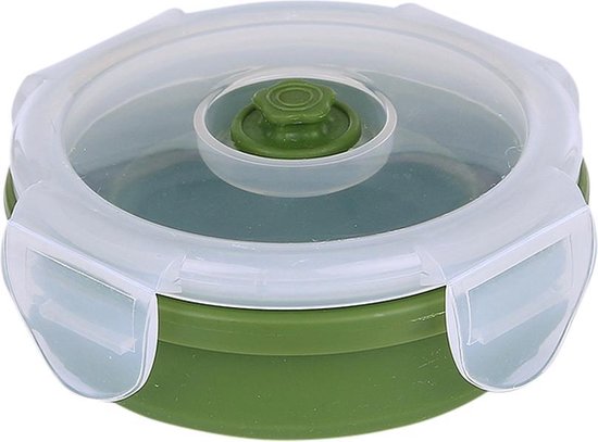 Fosco Opvouwbare beker groen van Merkloos