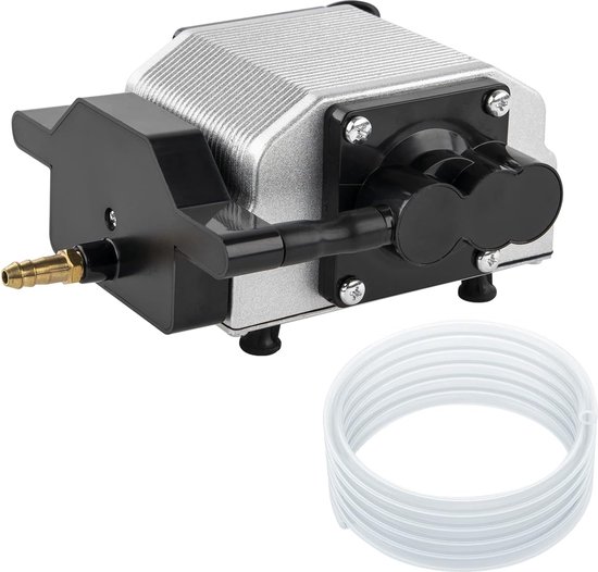 FoxAlien - AP30A Portable Air Assist Pump - 30L/min Verstelbaar Luchtvolume voor CNC Graveermachines van FoxAlien