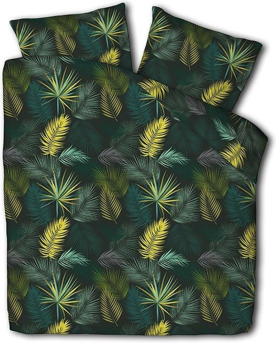 Fresh & Co Botanical Party Dekbedovertrek - Lits-Jumeaux - 240x220 cm - Polycotton