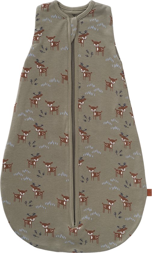 Fresk Zomerslaapzak - Zomerslaapzak - 1.1 TOG - Slaapdeken - Groen - Deer Olive van Fresk