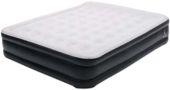 Froyak 2-persoons luchtbed 200 x 155 x 45 cm - Inclusief Ingebouwde Pomp van Intex